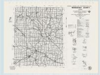 Winneshiek County Highway Map, Chickasaw County 1985